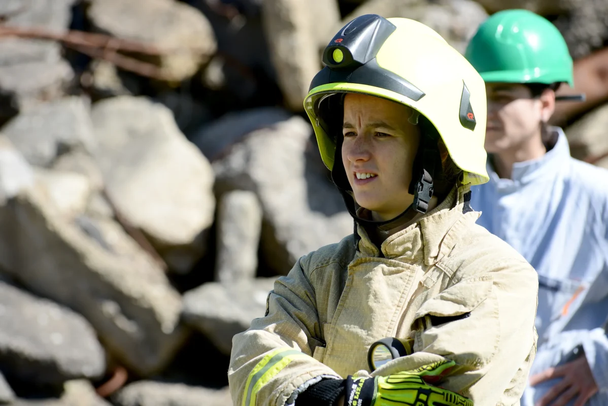 Female Fire Fighter